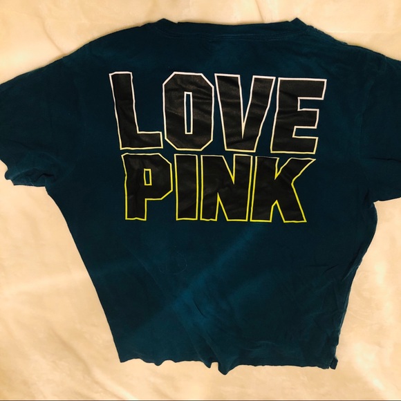 Pocketed Pink Brand Tee 2/$15 (Bundle to save) - Picture 3 of 6